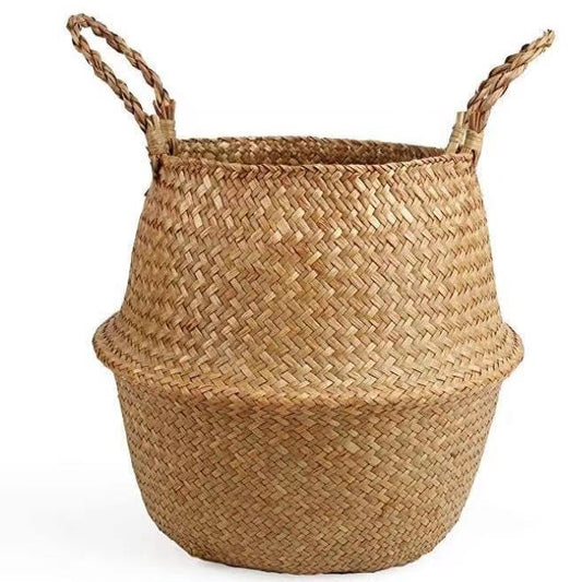 Homorahub Nordic Style Hand woven Seagrass Basket