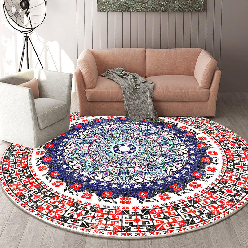 Homorahub Round Stylish Living Room Rug