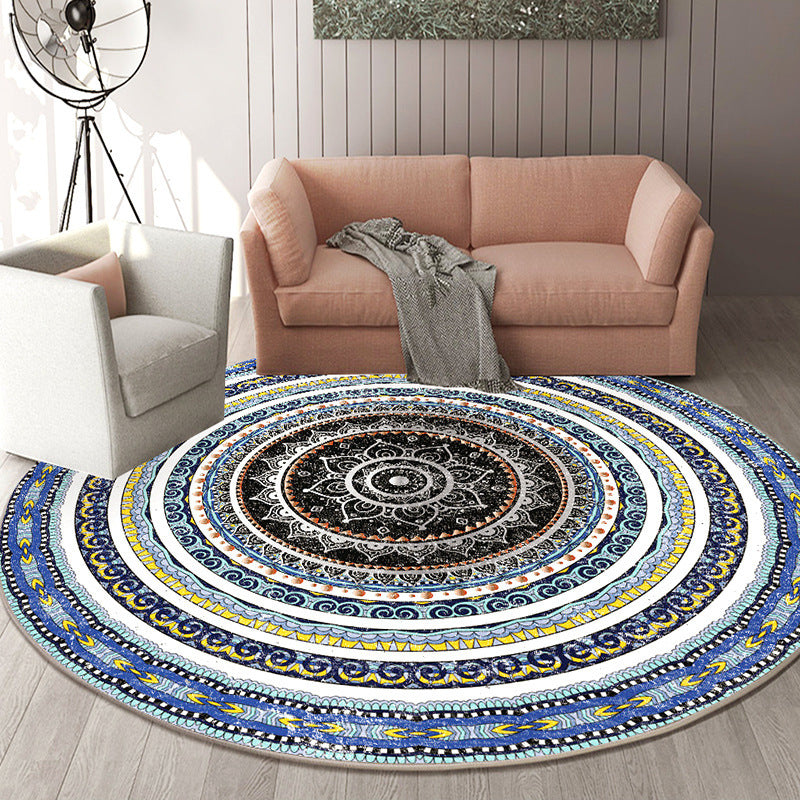 Homorahub Round Stylish Living Room Rug