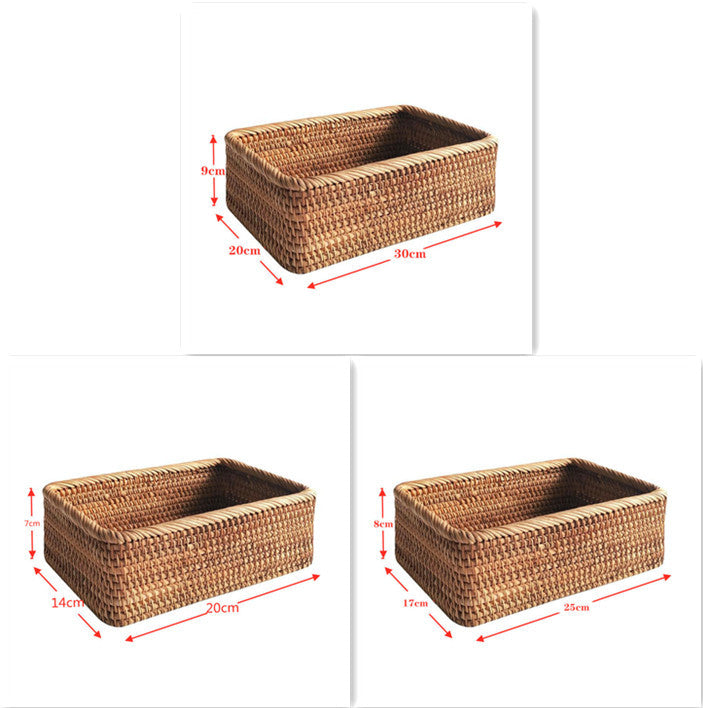 Homorahub Rattan Storage Basket