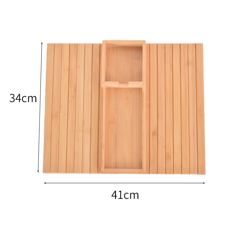 Homorahub Bamboo Couch Cup Holder