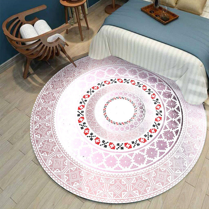 Homorahub Round Stylish Living Room Rug