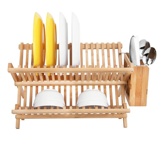 Homorahub Bamboo Folding Dish Rack
